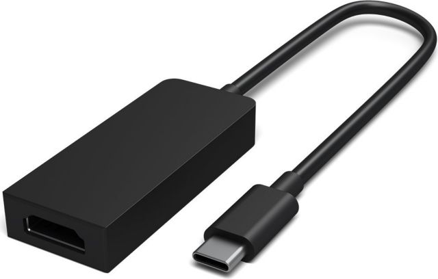 Microsoft Surface USB-C to HDMI External Video Adapter, Black - ONLINE ONLY