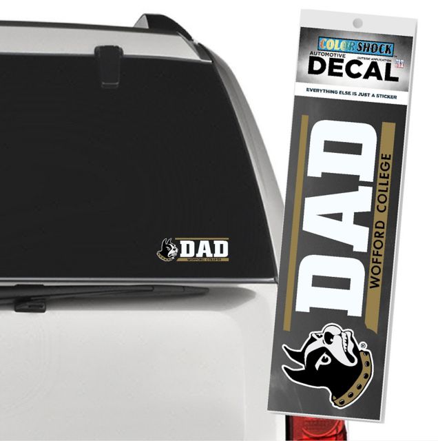 Wofford College Terriers Dad Decal