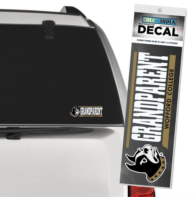 Wofford College Terriers Grandparent Decal