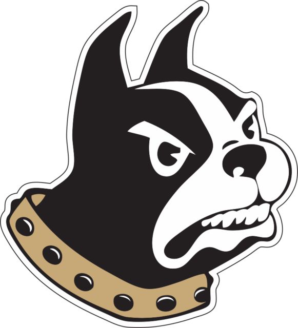 Wofford Medium Decal Terrier - ONLINE ONLY